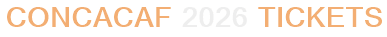 CONCACAF 2026 Tickets