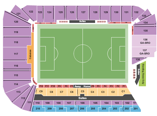 Audi Field CONCACAF Seating Chart